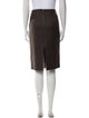 Brunello Cucinelli Virgin Wool Knee-Length Skirt