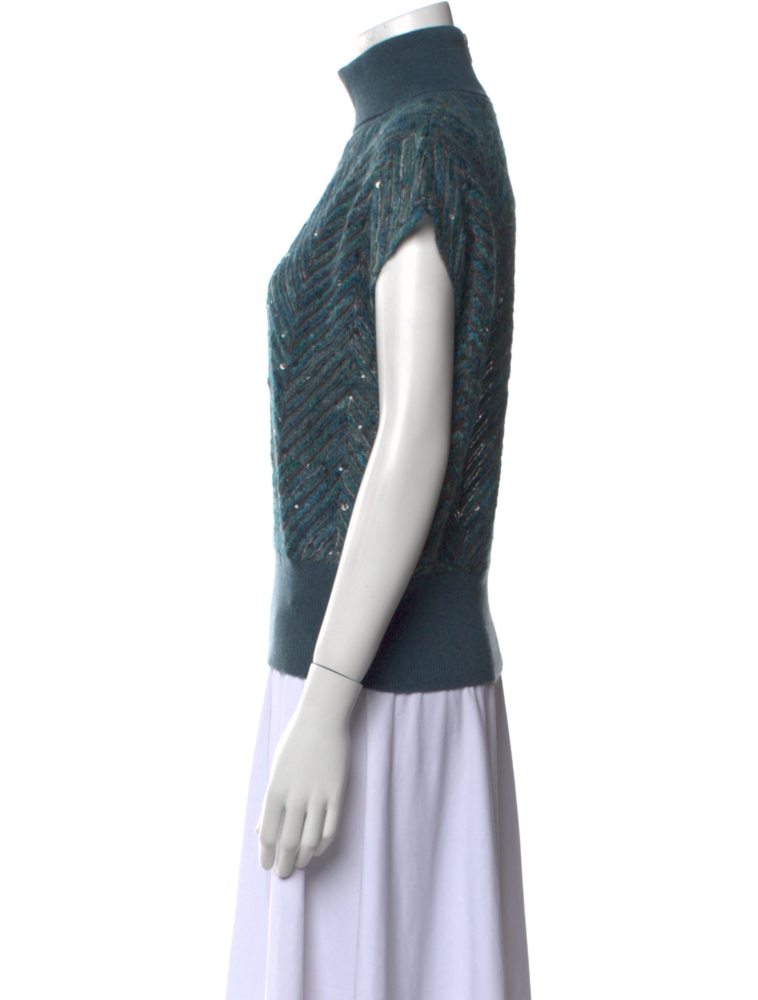 Brunello Cucinelli Mohair Turtleneck Sweater w/ Tags