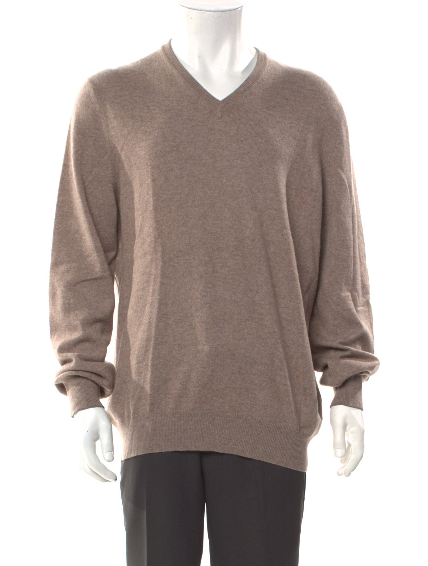 Brunello Cucinelli Cashmere V-Neck Pullover