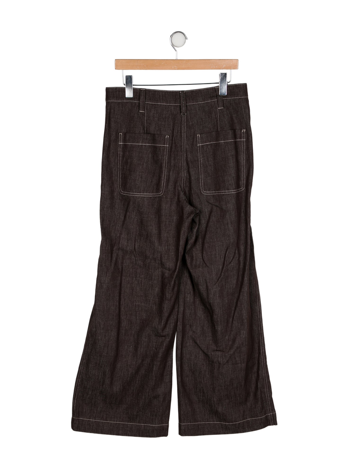 Brunello Cucinelli High-Rise Wide Leg Jeans