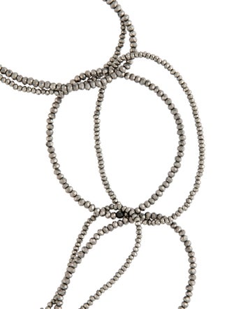 Brunello Cucinelli Monili Beaded Circle Necklace