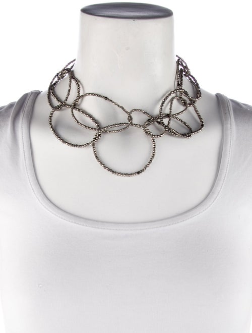 Brunello Cucinelli Monili Beaded Circle Necklace