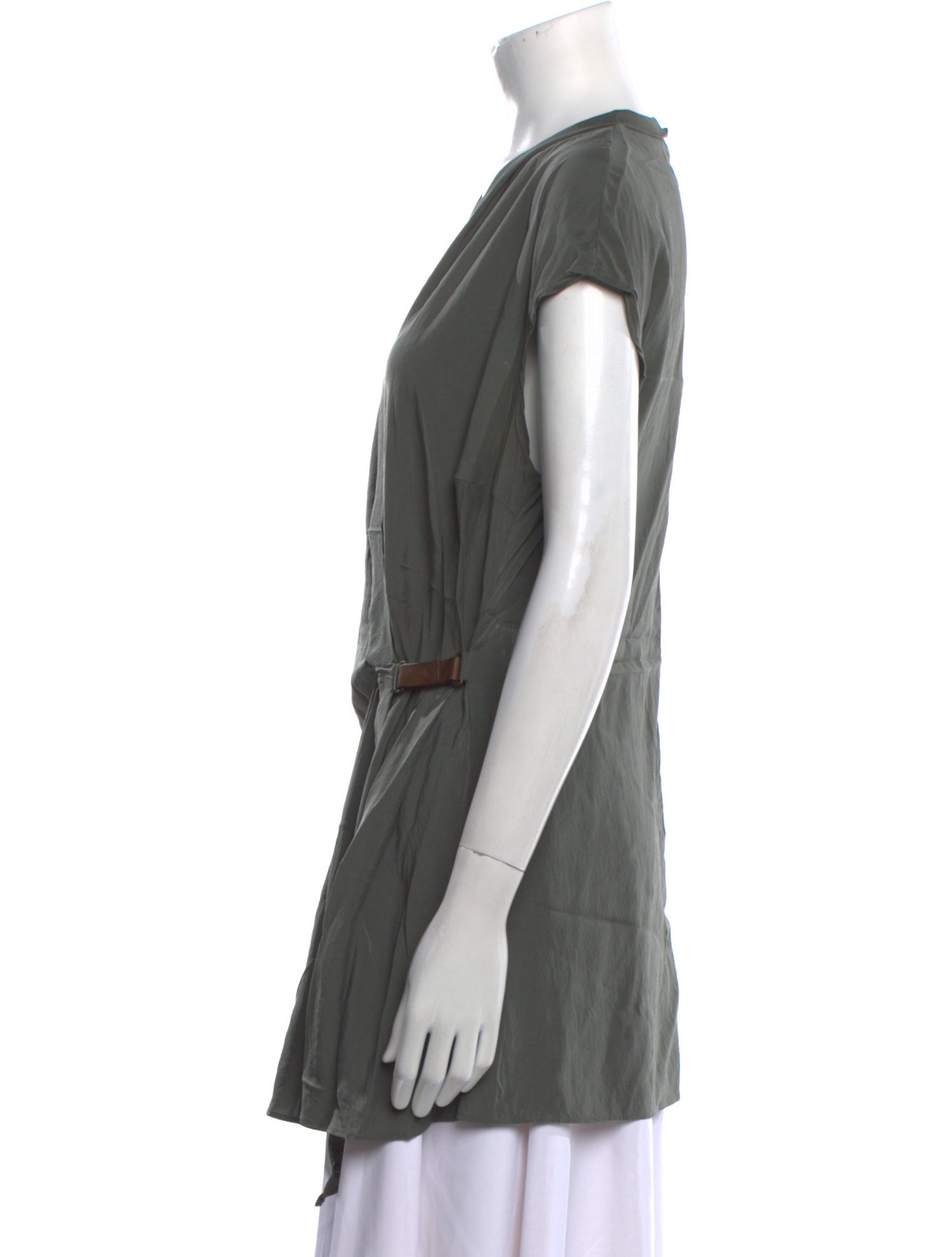 Brunello Cucinelli V-Neck Short Sleeve Tunic