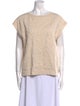 Brunello Cucinelli Cashmere Scoop Neck Sweatshirt