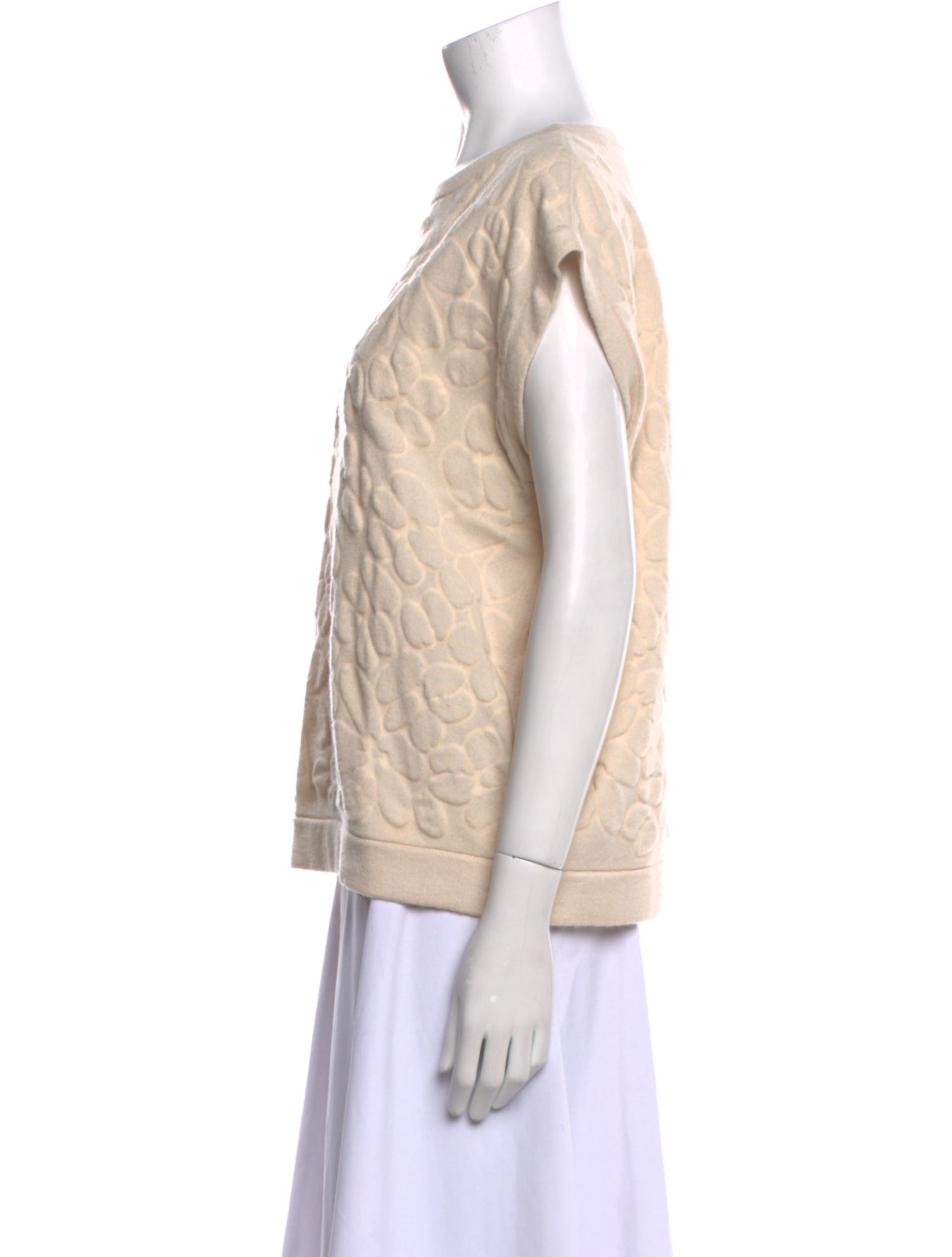 Brunello Cucinelli Cashmere Scoop Neck Sweatshirt