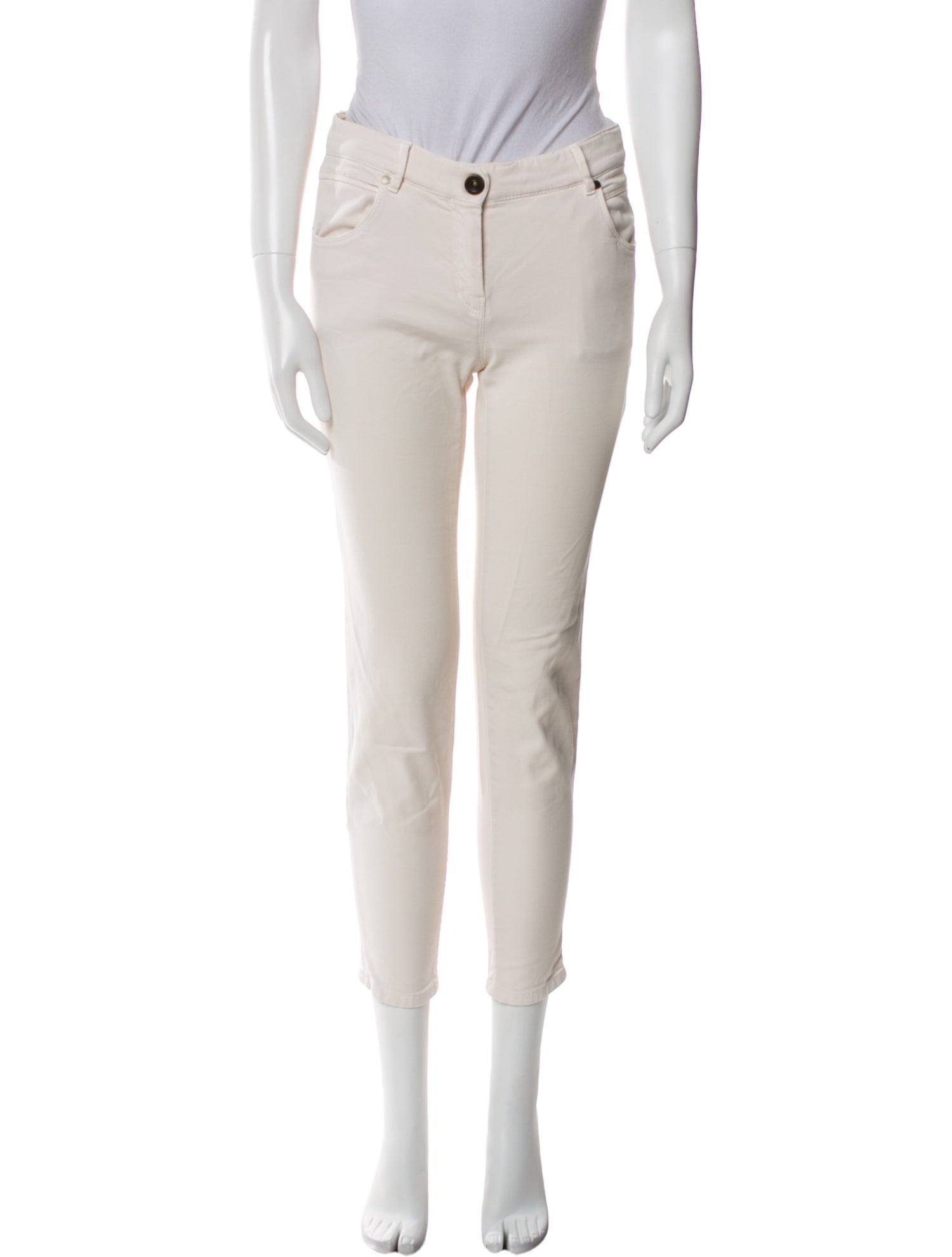 Brunello Cucinelli Skinny Leg Pants