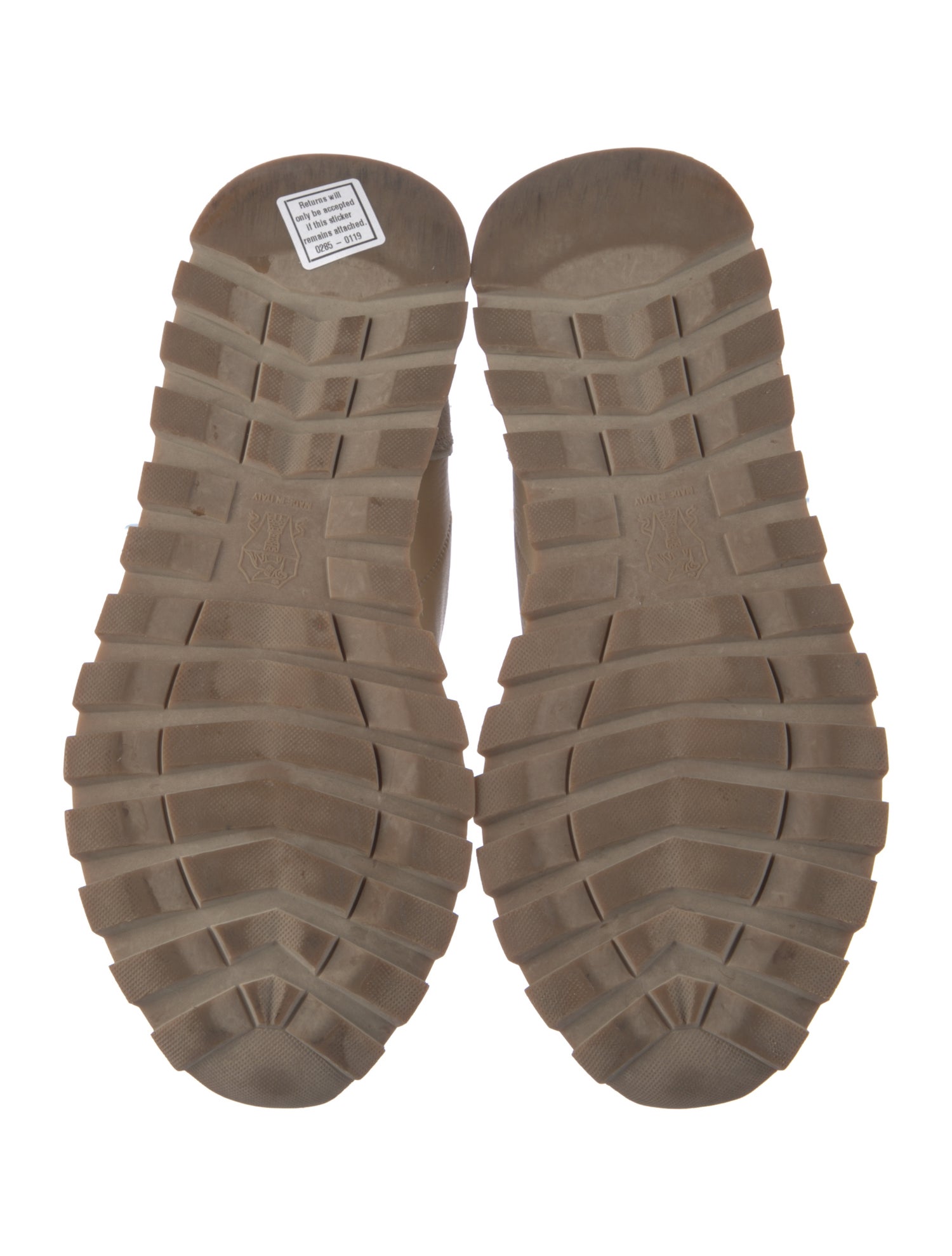 Brunello Cucinelli Monili Leather Sneakers