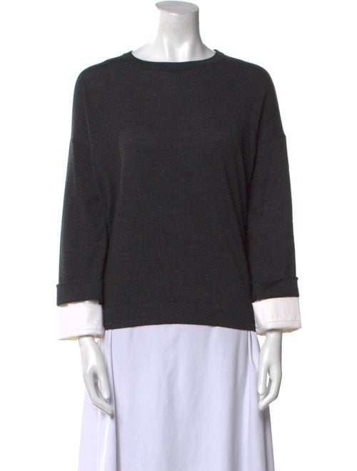 Brunello Cucinelli Cashmere Scoop Neck Sweatshirt