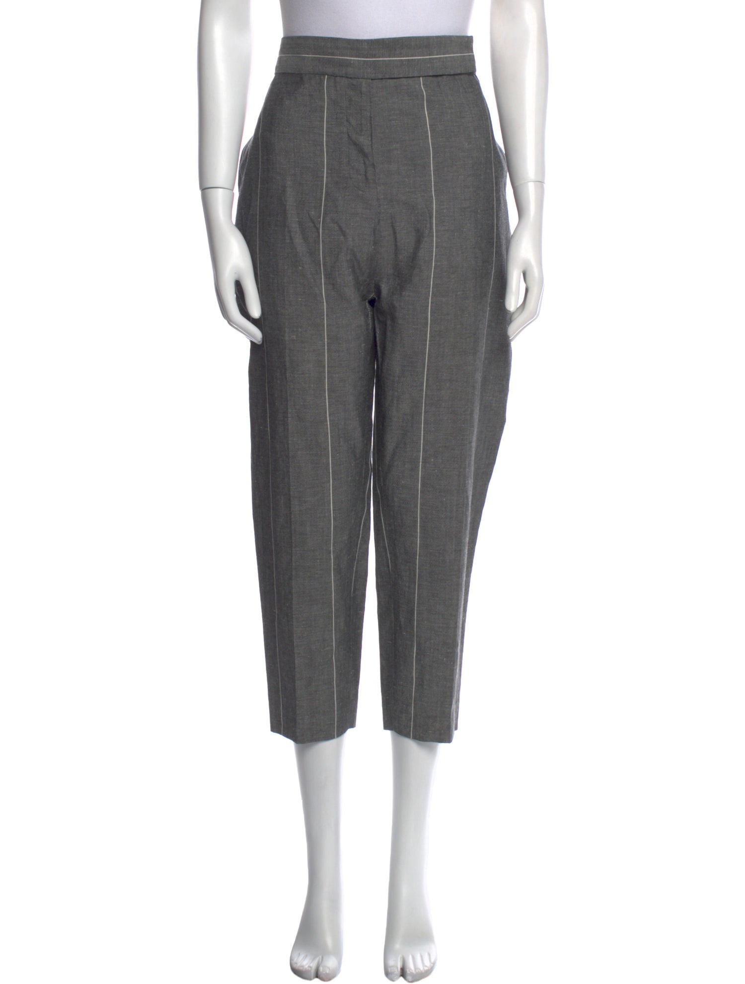 Brunello Cucinelli Virgin Wool Straight Leg Pants