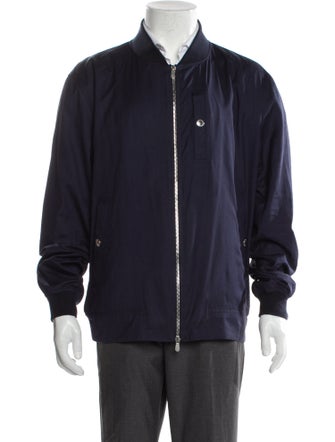 Brunello Cucinelli Virgin Wool Bomber Jacket