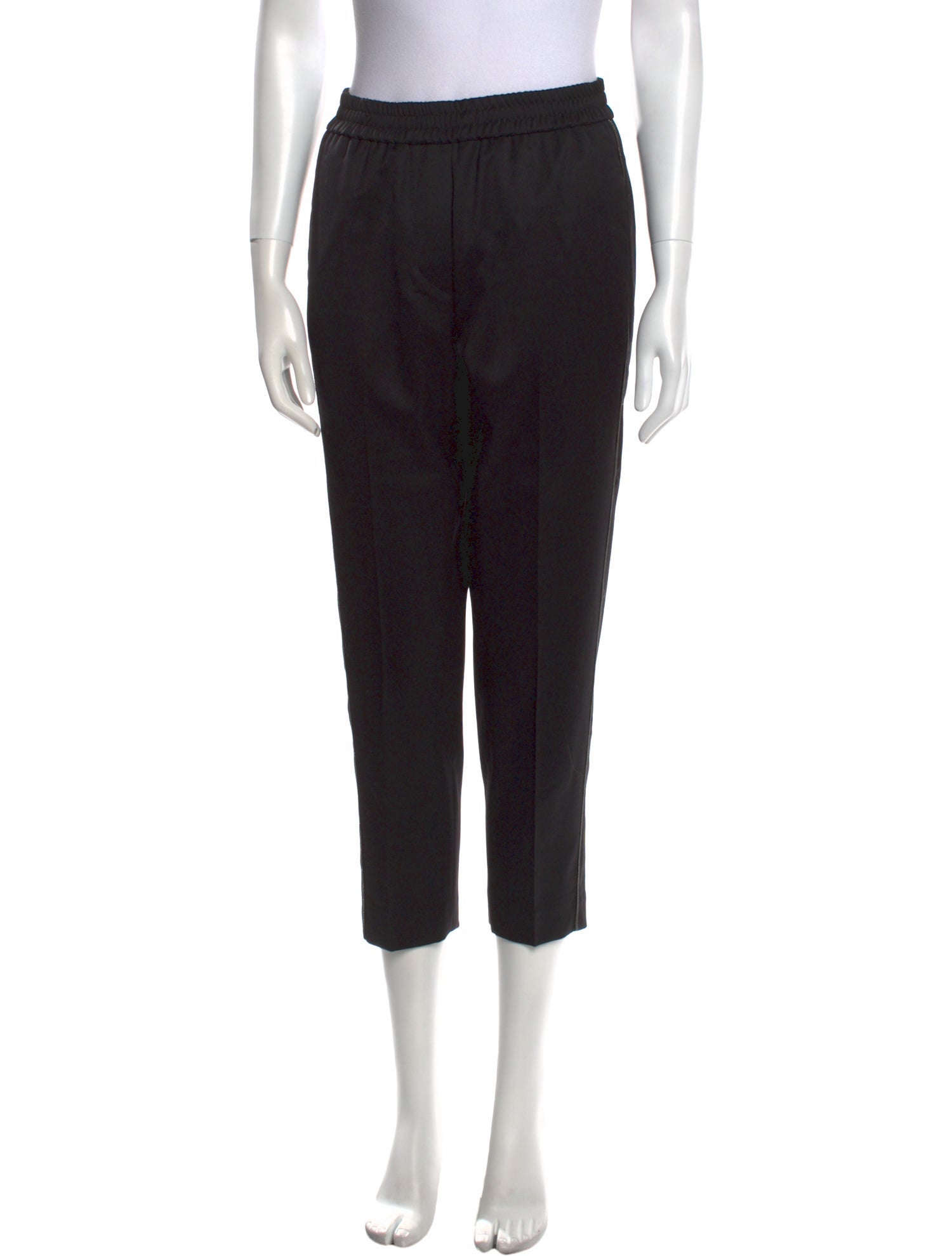 Brunello Cucinelli Virgin Wool Straight Leg Pants