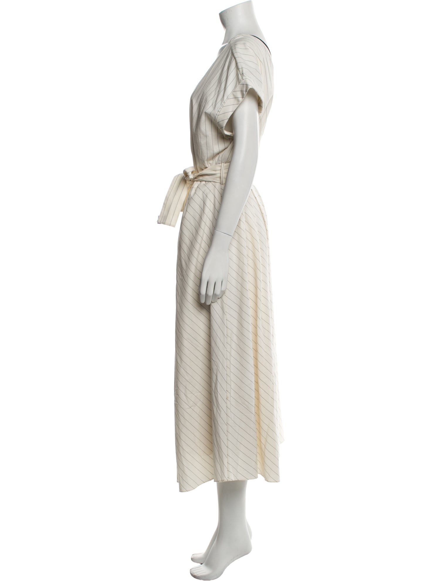 Brunello Cucinelli V-Neck Long Dress