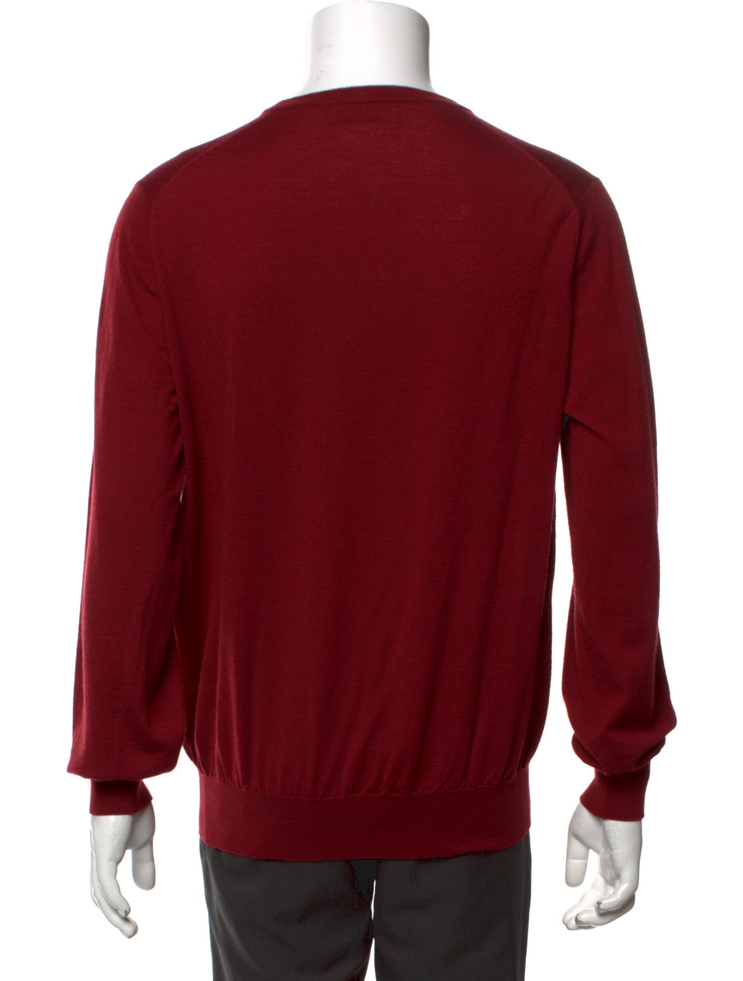 Brunello Cucinelli Virgin Wool V-Neck Pullover