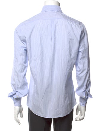 Brunello Cucinelli Striped Long Sleeve Shirt