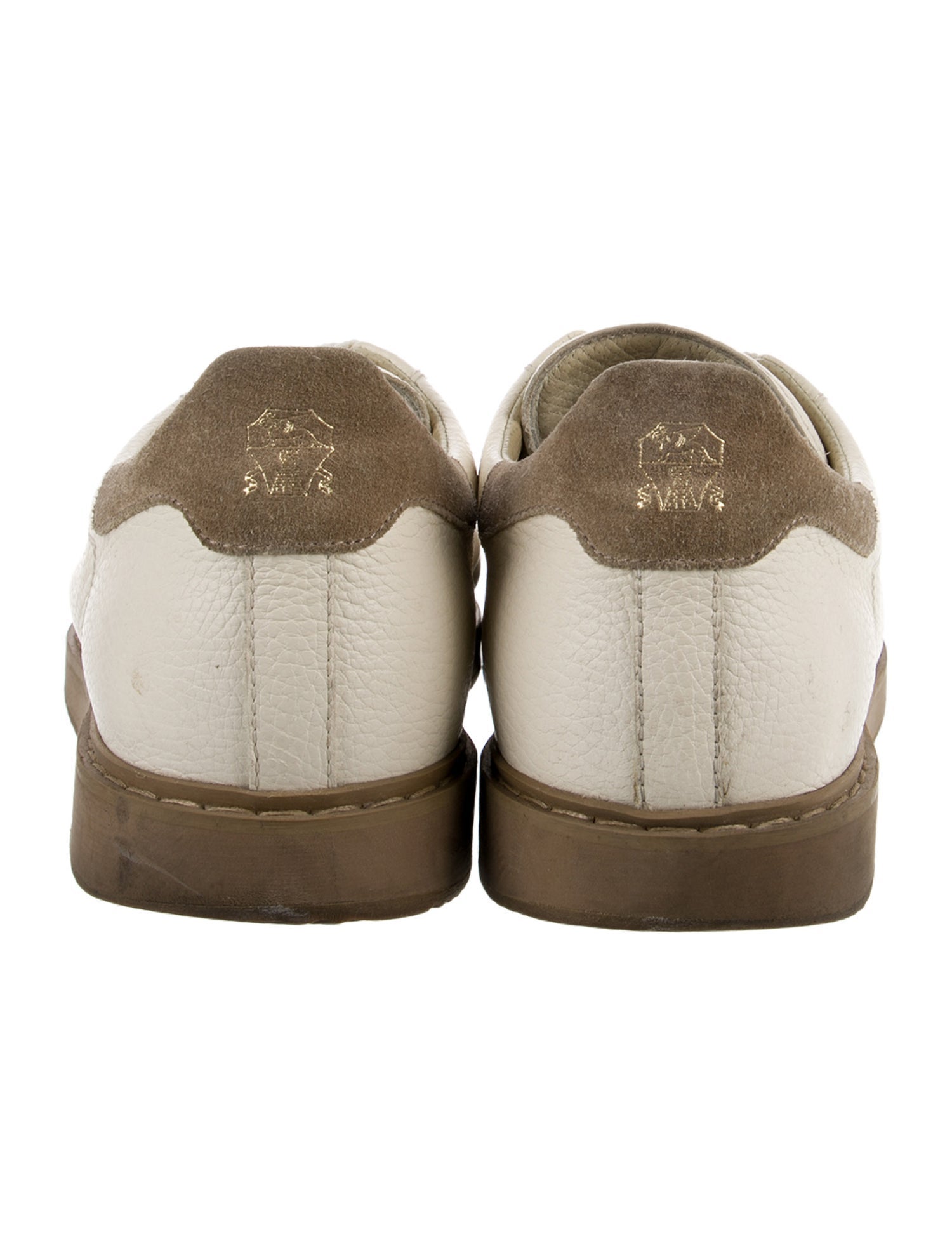 Brunello Cucinelli Leather Printed Sneakers