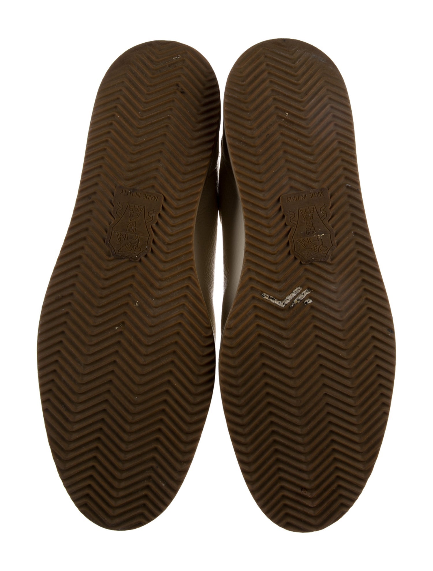 Brunello Cucinelli Leather Printed Sneakers