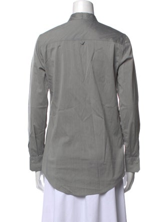 Brunello Cucinelli Long Sleeve Button-Up Top