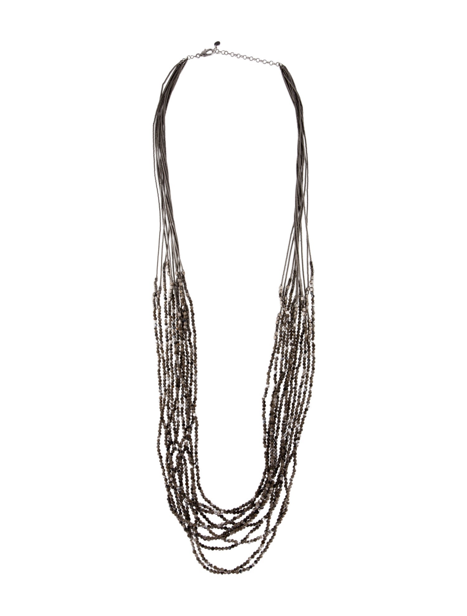 Brunello Cucinelli Multi-Strand Beaded Necklace