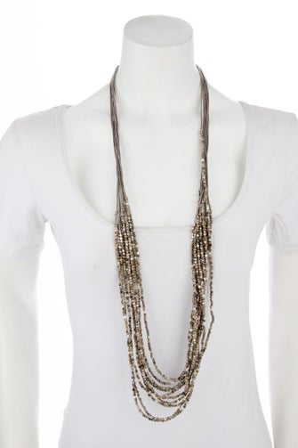 Brunello Cucinelli Multi-Strand Beaded Necklace