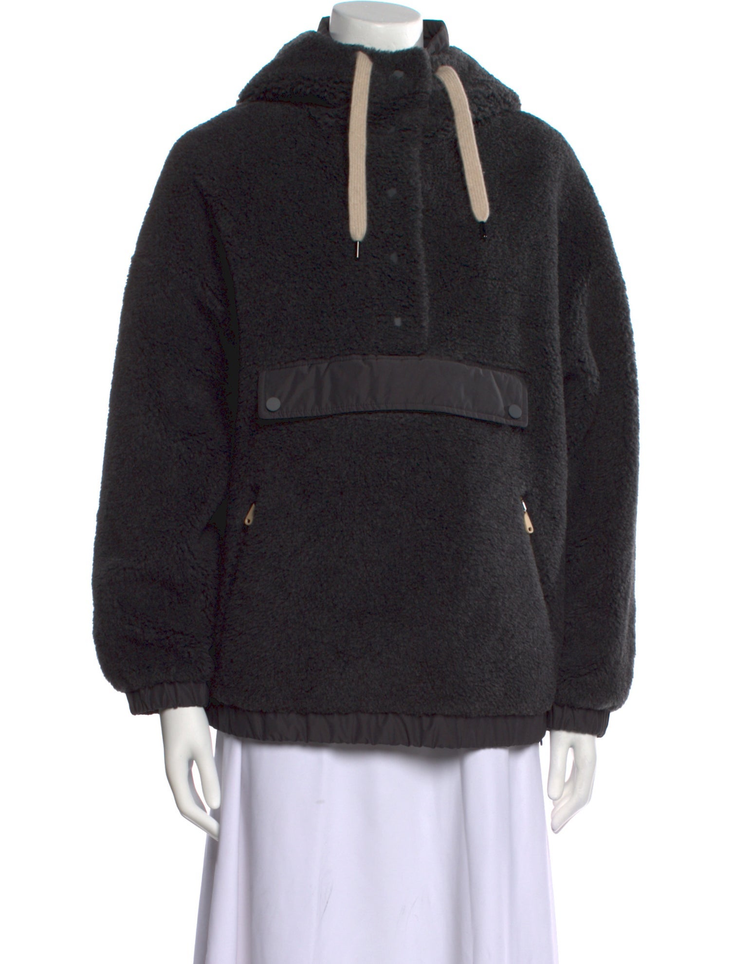 Brunello Cucinelli Virgin Wool Mock Neck Sweatshirt w/ Tags