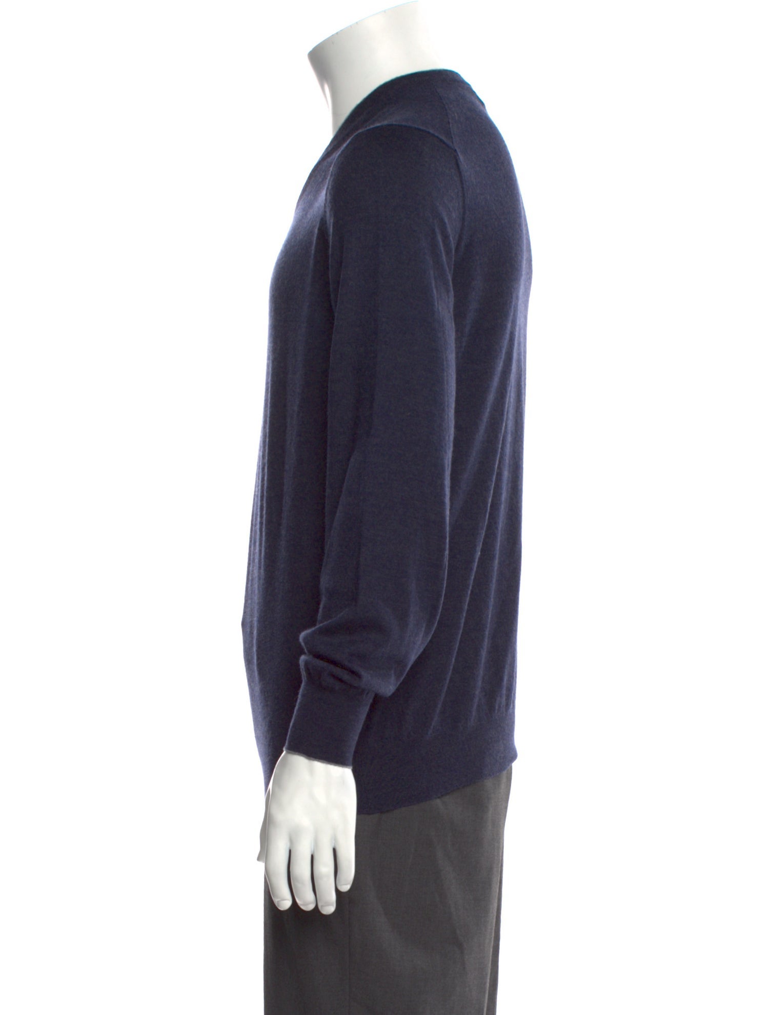 Brunello Cucinelli Virgin Wool V-Neck Pullover