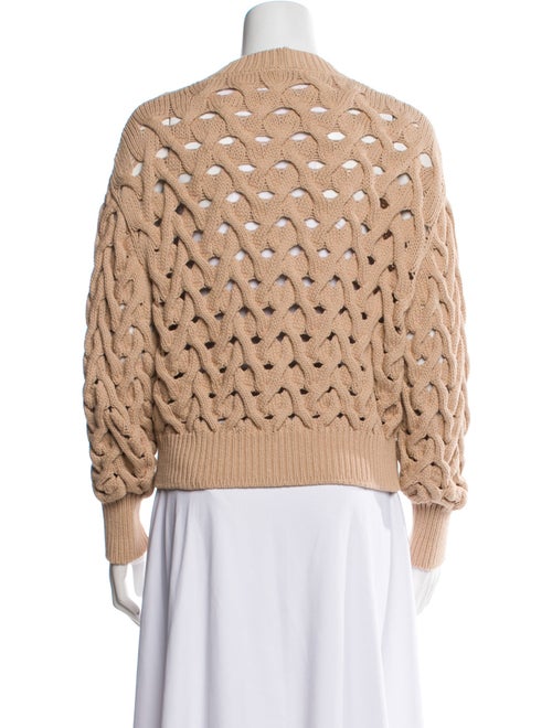 Brunello Cucinelli Patterned V-Neck Sweater