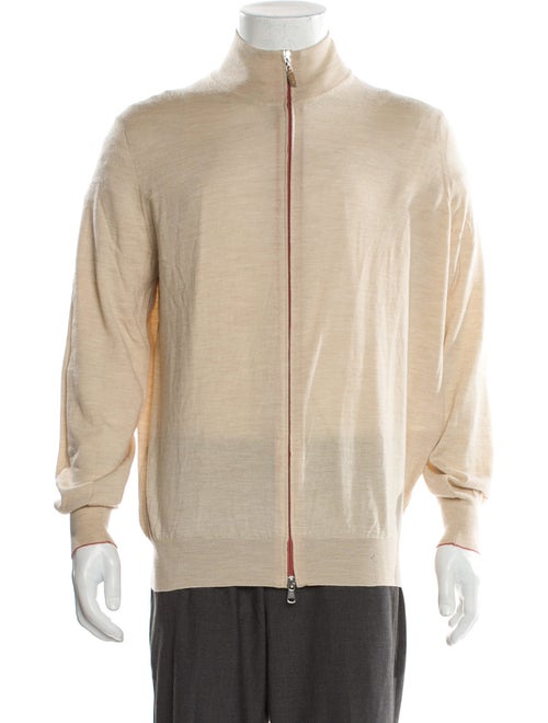 Brunello Cucinelli Wool Turtleneck Cardigan