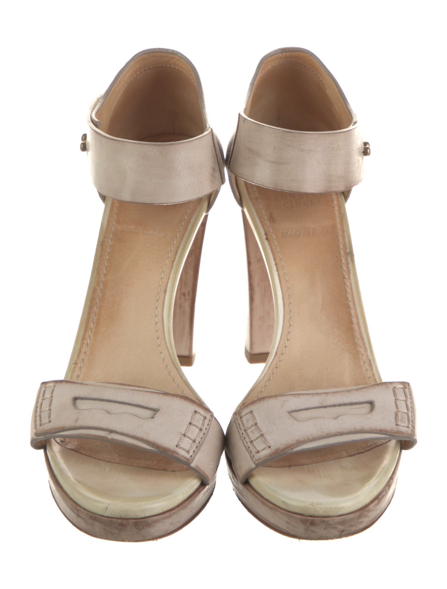 Brunello Cucinelli Leather Sandals