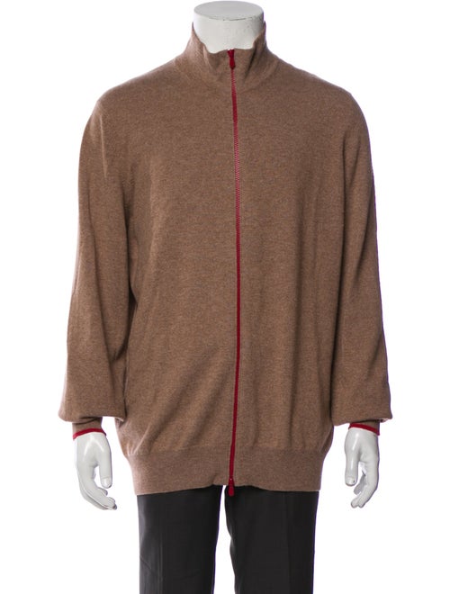Brunello Cucinelli Cashmere Mock Neck Cardigan