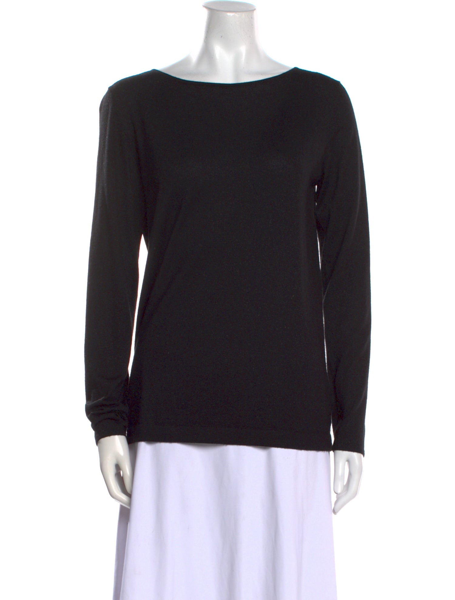 Brunello Cucinelli Wool Bateau Neckline Sweater