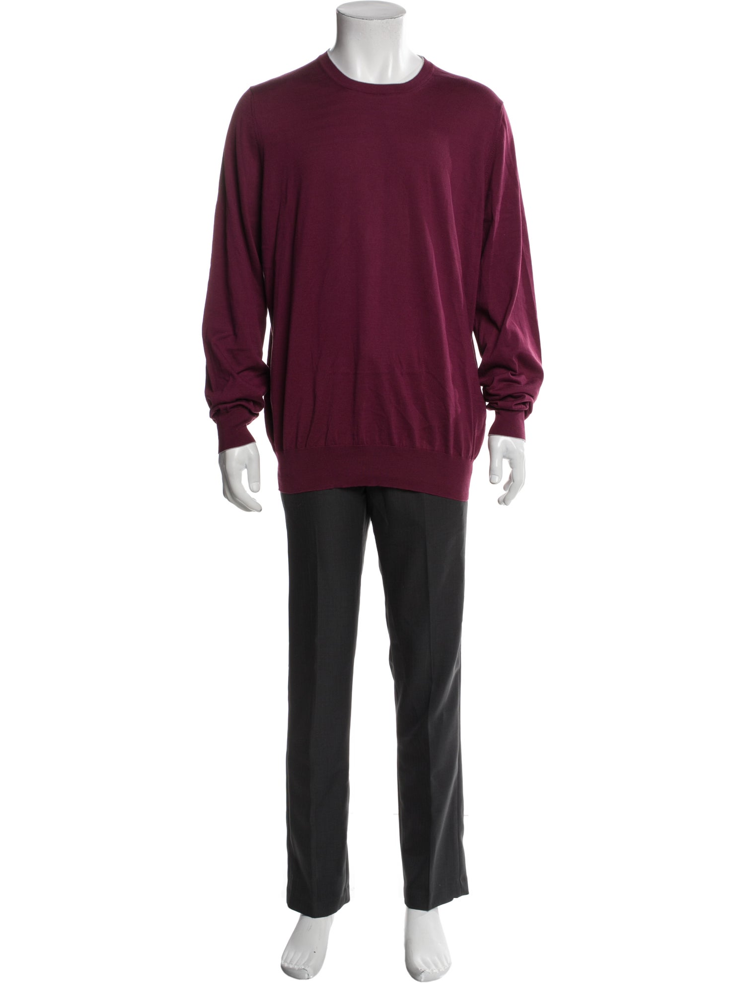 Brunello Cucinelli Crew Neck Long Sleeve Pullover