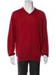 Brunello Cucinelli Virgin Wool V-Neck Pullover
