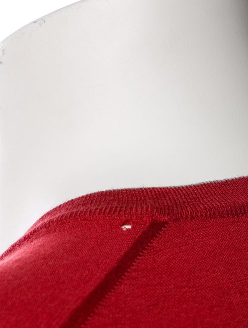 Brunello Cucinelli Virgin Wool V-Neck Pullover