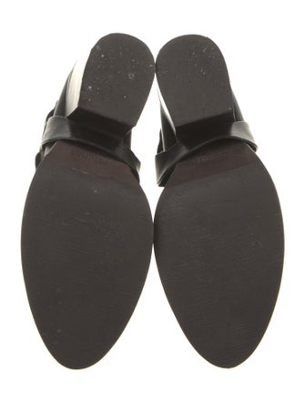 Brunello Cucinelli Monili Leather Moto Boots