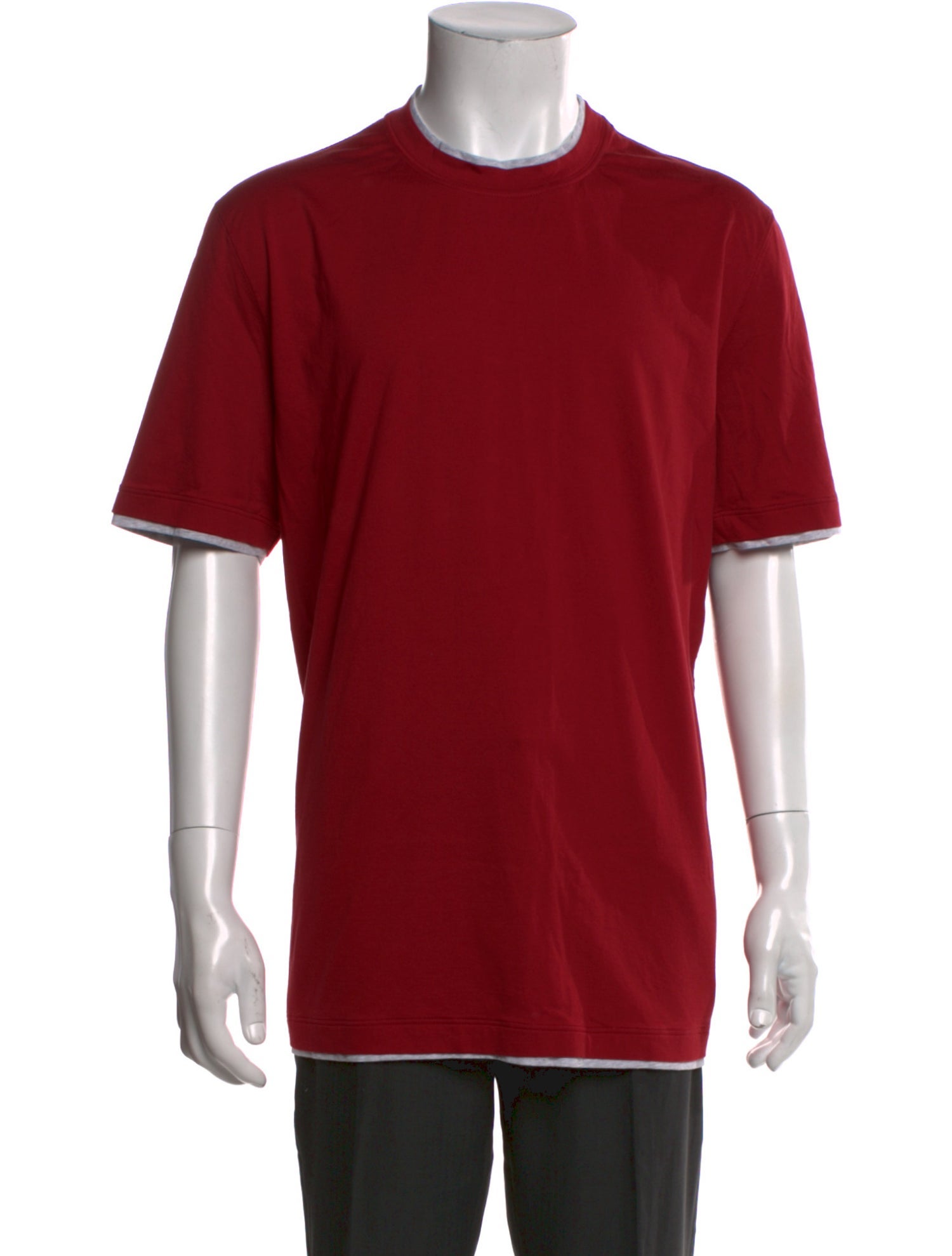 Brunello Cucinelli Crew Neck Short Sleeve T-Shirt