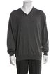 Brunello Cucinelli Wool V-Neck Pullover