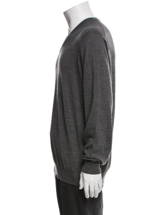 Brunello Cucinelli Wool V-Neck Pullover