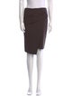 Brunello Cucinelli Virgin Wool Knee-Length Skirt