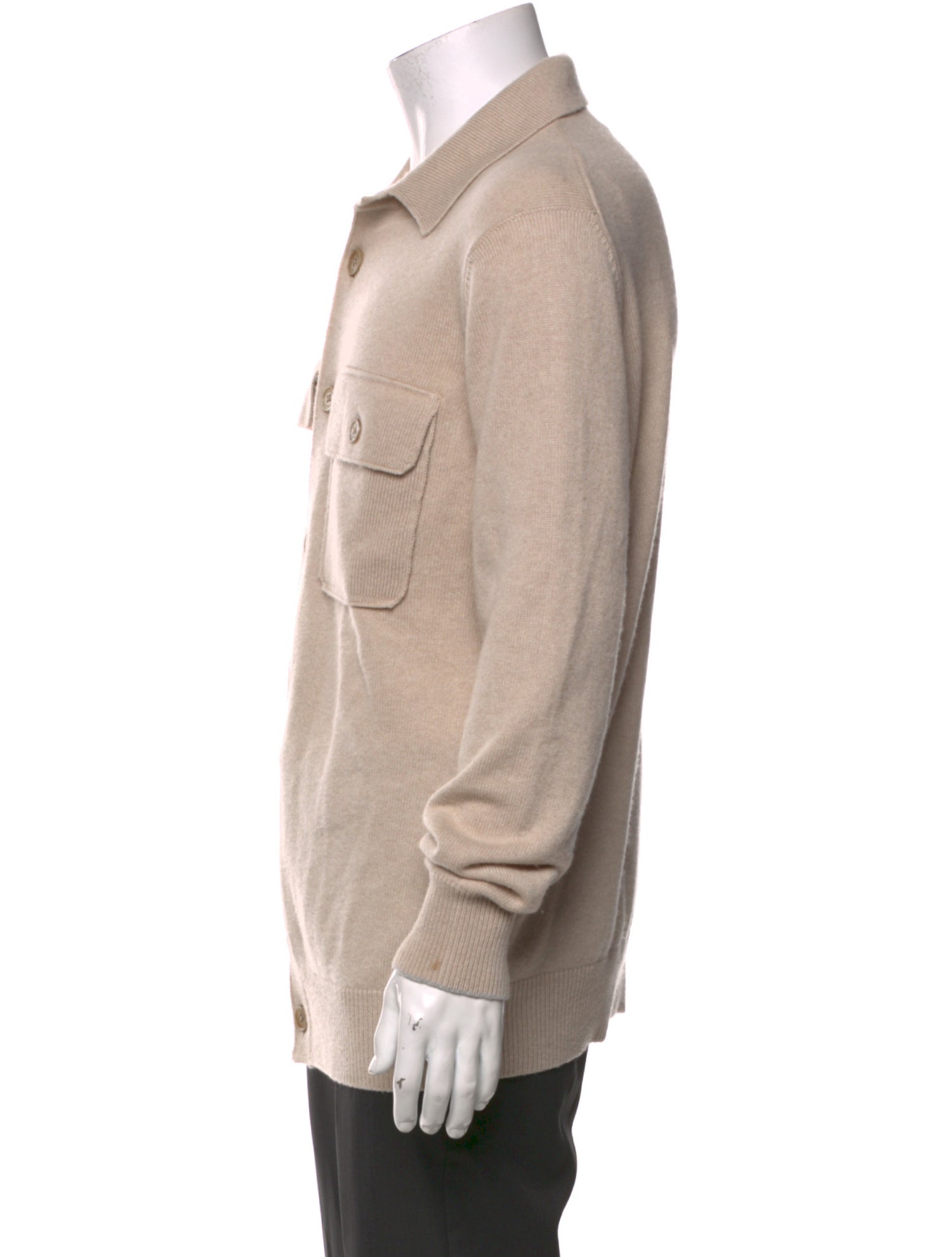 Brunello Cucinelli Cashmere Mock Neck Cardigan