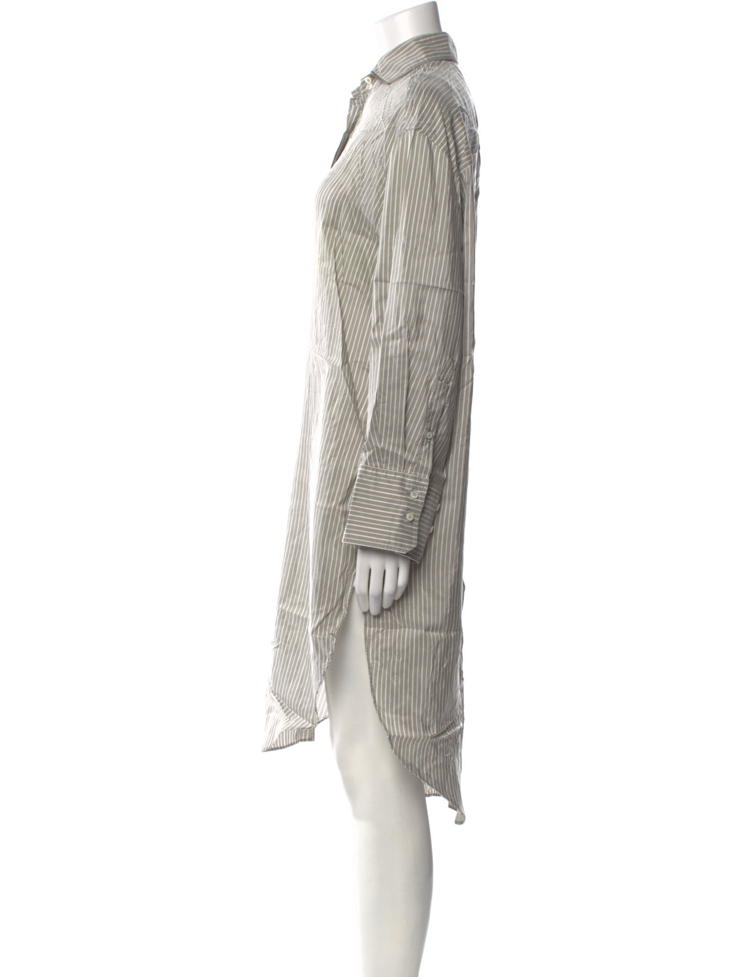 Brunello Cucinelli Silk Midi Length Dress