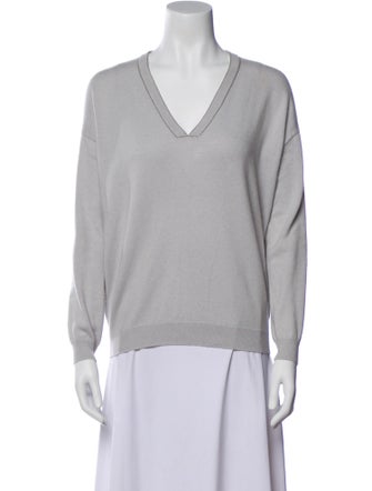 Brunello Cucinelli Cashmere V-Neck Sweater