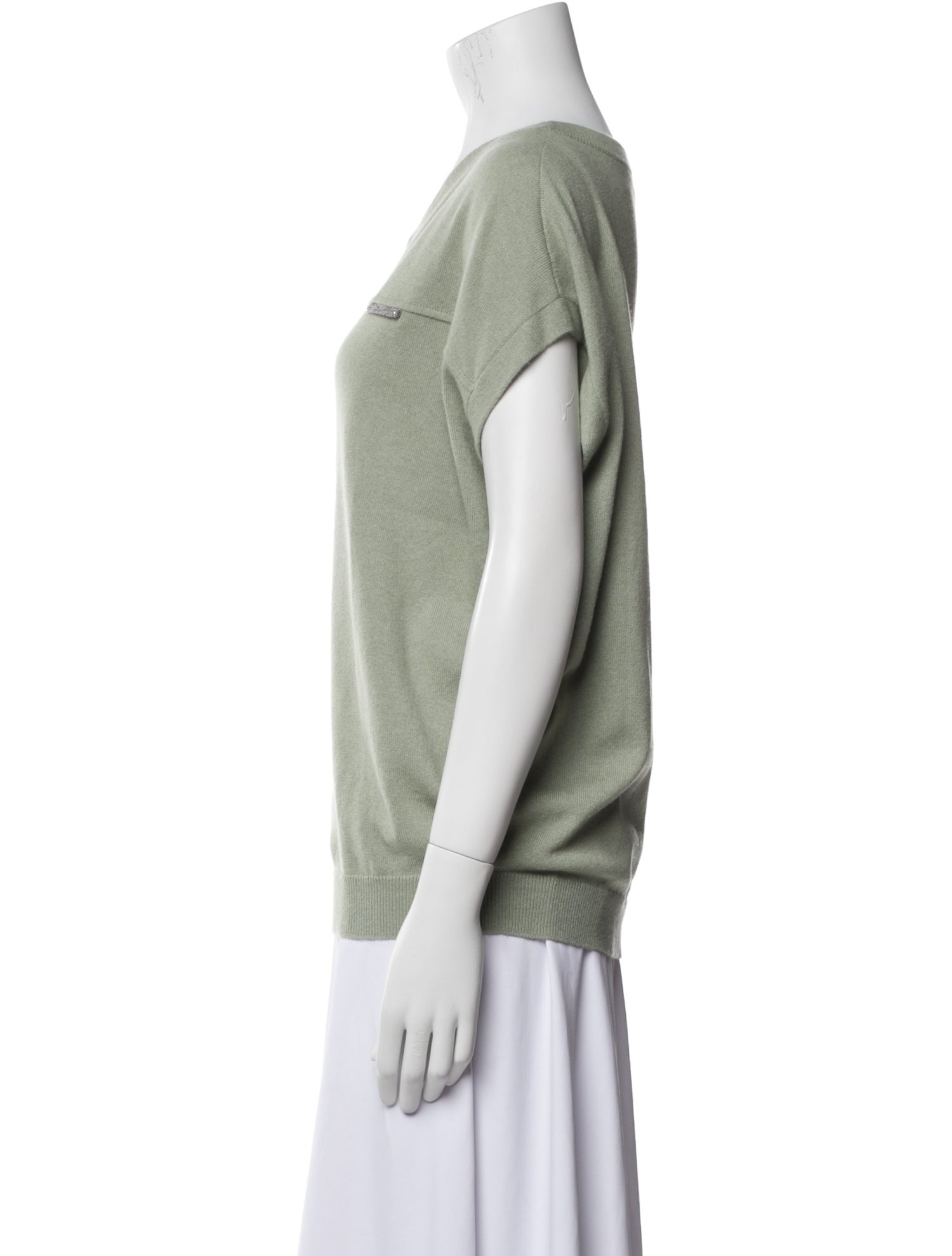 Brunello Cucinelli Cashmere V-Neck Sweater w/ Tags