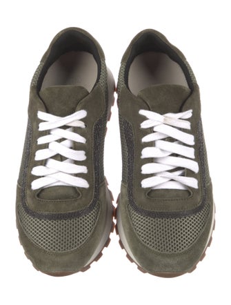Brunello Cucinelli Monili Mesh Sneakers