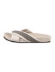 Brunello Cucinelli Monili Beaded Accents Slides