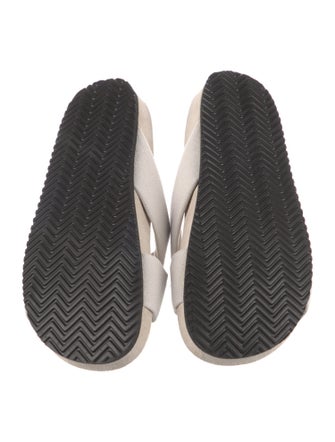 Brunello Cucinelli Monili Beaded Accents Slides