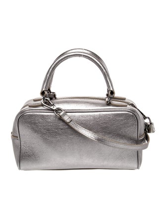 Brunello Cucinelli Leather Top Handle Bag