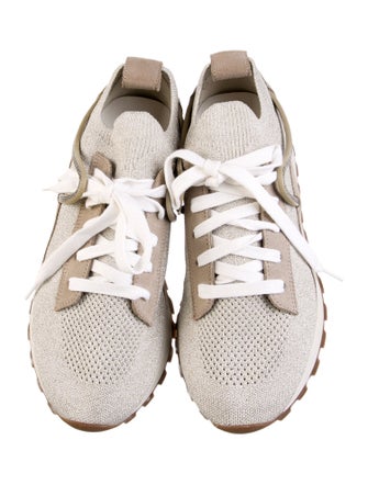 Brunello Cucinelli Monili Glitter Accents Sneakers