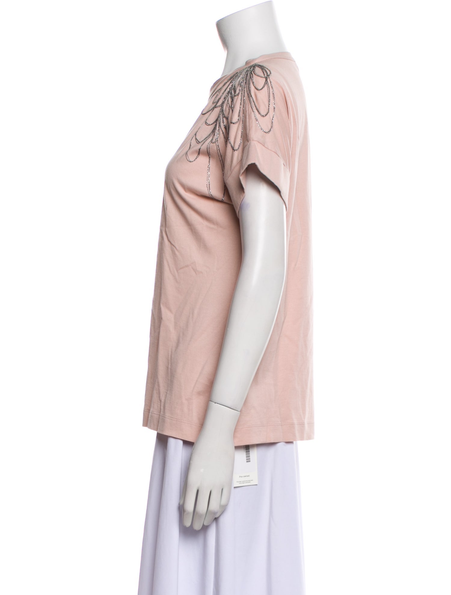 Brunello Cucinelli Crew Neck Short Sleeve T-Shirt