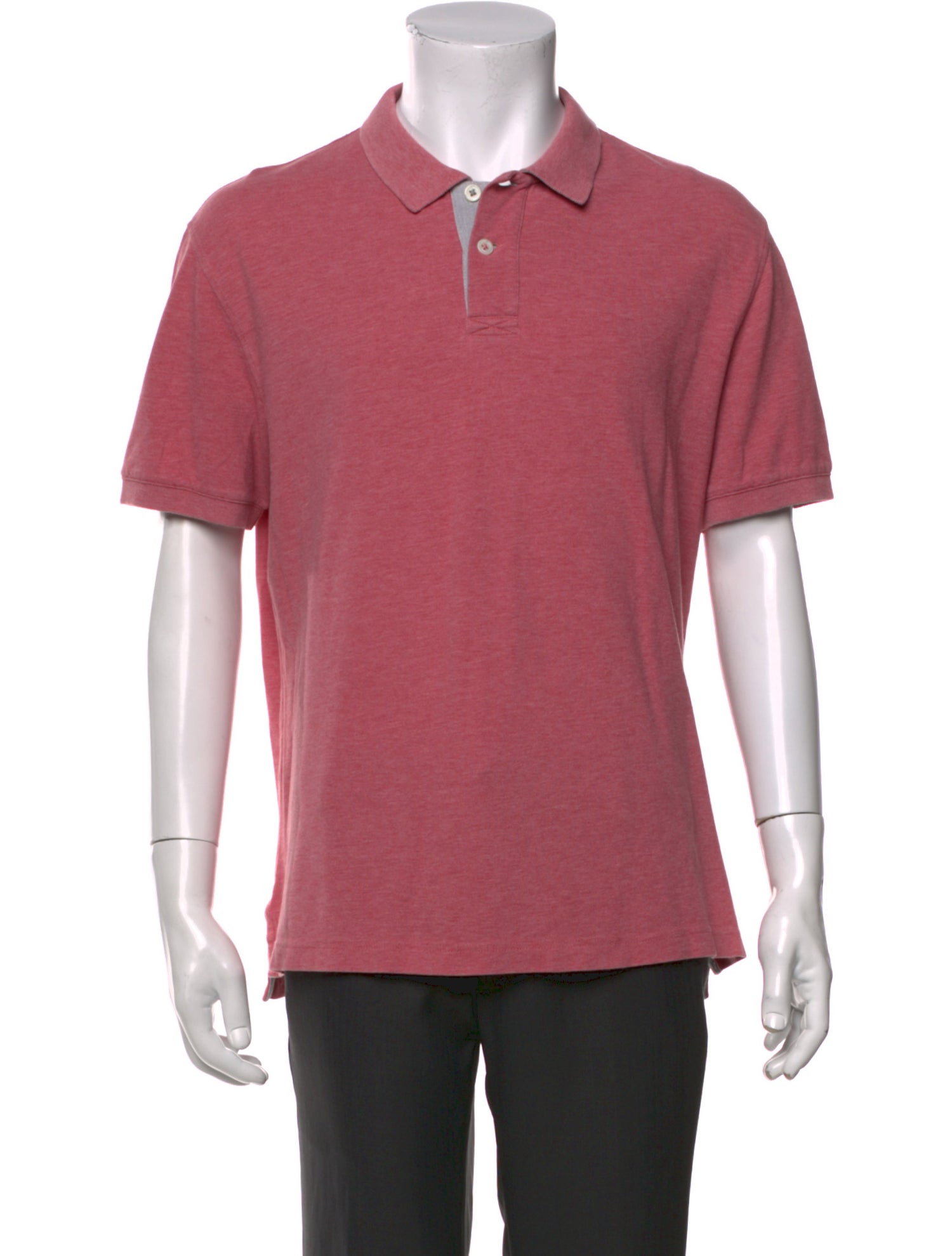Brunello Cucinelli Collar Short Sleeve Polo Shirt