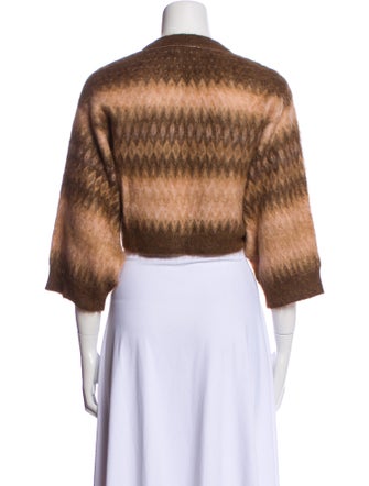 Brunello Cucinelli Striped Crew Neck Sweater